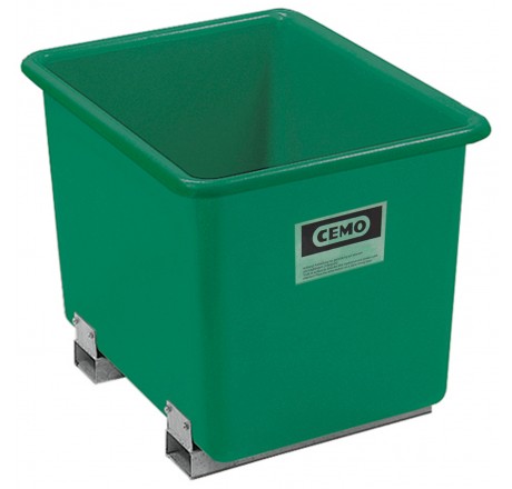 Rechteckbehälter aus GFK mit Staplertaschen, 300 - 2200 Liter, in verschiedenen Ausführungen