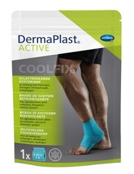Bande de soutien auto-rafraîchissante DermaPlast Active, 60 mm x 4 m, bleue