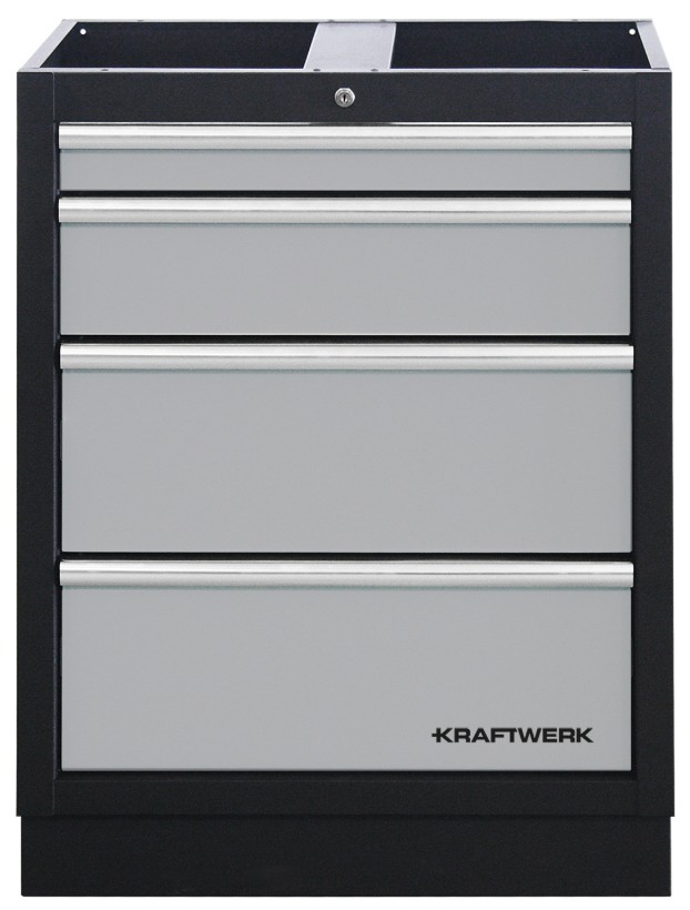 KRAFTWERK MOBILIO Unterschrank mit 4 Schubladen, BxTxH 680 x 458 x 910 mm