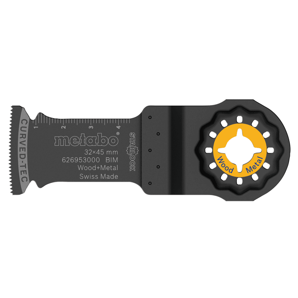 Metabo Tauchsägeblatt, Holz / Metall - 34 mm, Starlock, 5 Stück