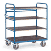 Fetra Etagenwagen, 1200 kg Tragkraft, 4 Etagen, 1583 mm hoch