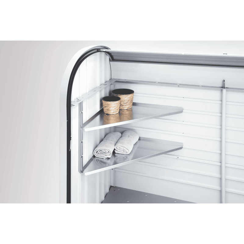 Biohort Ensemble d'étagères d'angle pour StoreMax 120 et 160, galvanisé