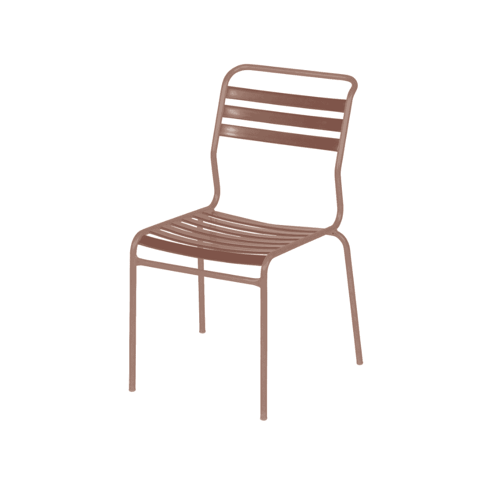 Schaffner Chaise de jardin de jardin SÄNTIS, revêtement par poudre, en diverses exécutions