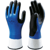 Gants de protection mécanique Showa 377, type 4121X, couleur bleu/noir