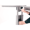 Table de bureau Glarus, réglable en hauteur mécaniquement, en divers modèles