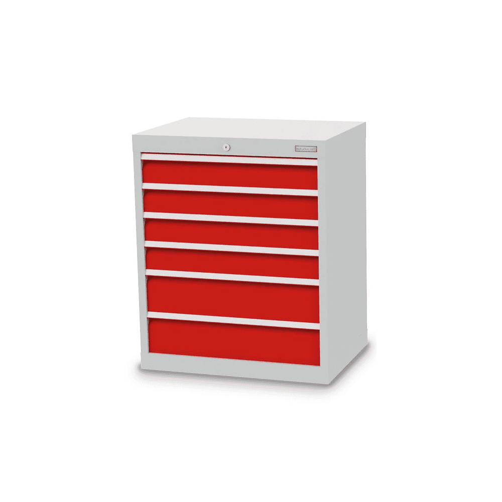 Bedrunka+Hirth Armoire à tiroirs, profondeur 500 mm, R 24-16, nombre de tiroirs 6