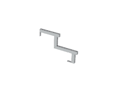 PLUS Limon d'escalier à 34,2°, profondeur de marche 280 mm, disponible en plusieurs versions