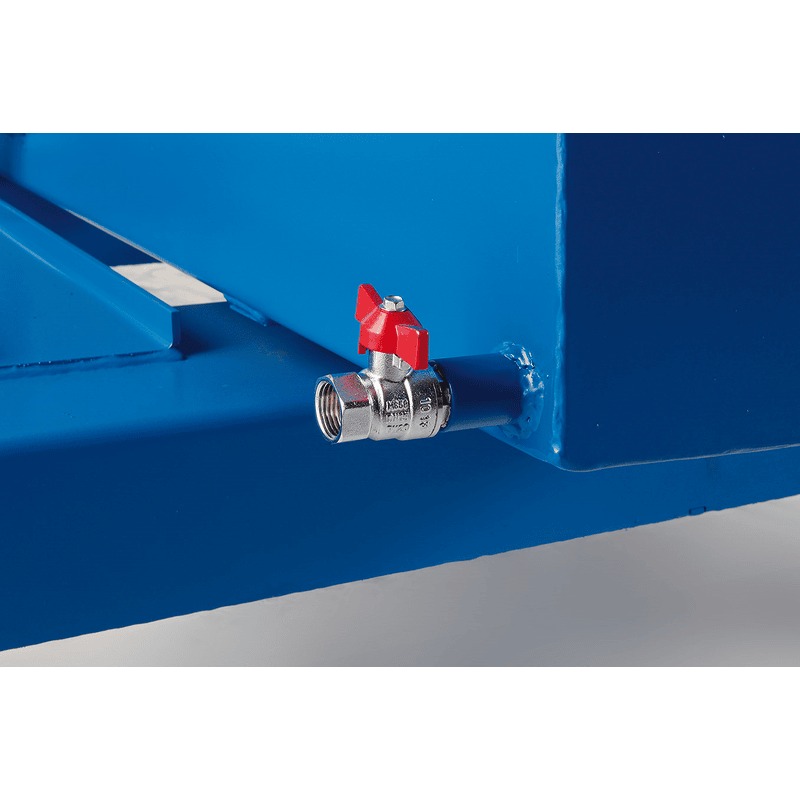 Proficontainer avec double fond et robinet de vidange