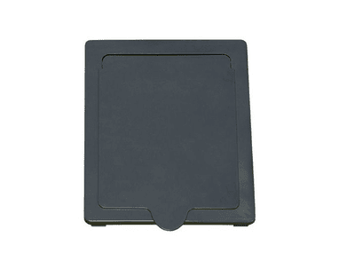 FLEXI Ouverture avec couvercle rabattable pour poubelle de 60 l / 80 l, gris