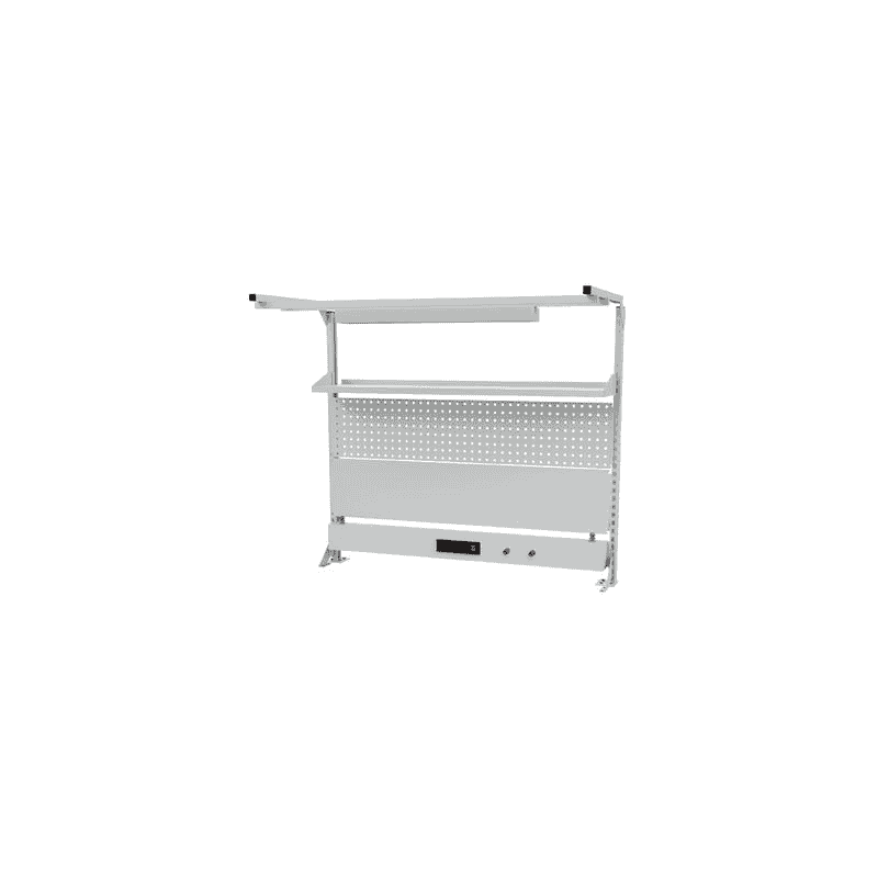 Bedrunka+Hirth Multi-Wand-Aufbau mit Lochwand und Magnetwand, 1500 x 1250 mm, zwei Ausführungen
