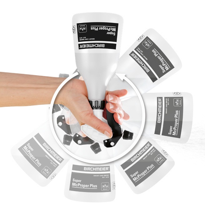 Birchmeier Handsprühgerät Super McProper Plus / 360° - für professionelle Anwendungen, Füllmenge 0.5 l