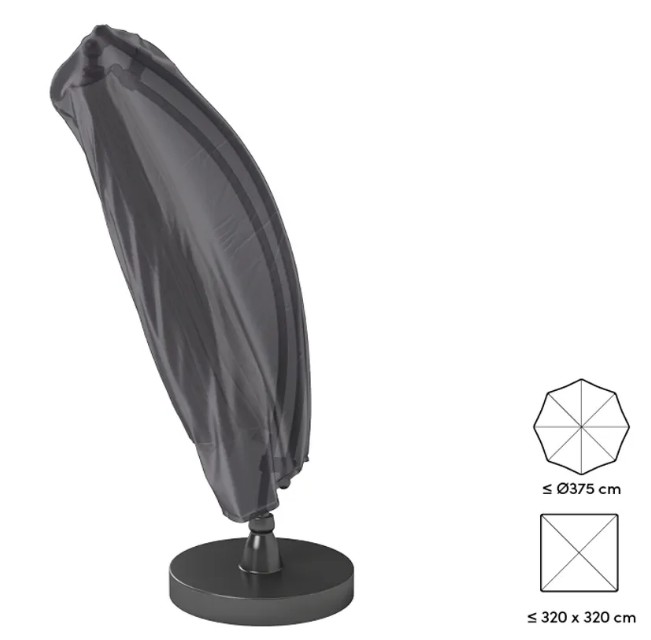 Platinum AeroCover Freiarmsonnenschirm Schutzhülle, Höhe 2500 mm, Durchmesser 850 mm
