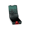 Metabo HSS-Metallbohrer-Kunststoffkassette "SP", HSS-R, 19-teilig