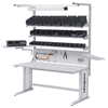 Bedrunka+Hirth ESD Werkbank mit Multi-Wand-Aufbau, höhenverstellbar, BxT 1500 x 750 mm