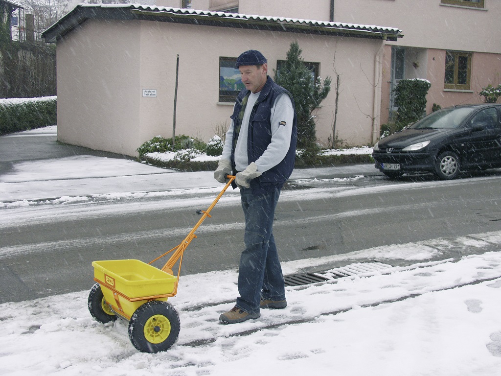 CEMO Epandeur KS 35-E, capacité 35 l, largeur d'épandage 60 cm