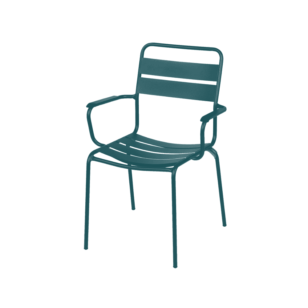 Schaffner Chaise de jardin Glarus en métal, revêtement par poudre, disponible en plusieurs versions