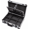 KRAFTWERK BASIC LINE Alu-Werkzeugkoffer mit Metalleckenschutz, leer, BxTxH 430 x 331 x 150 mm