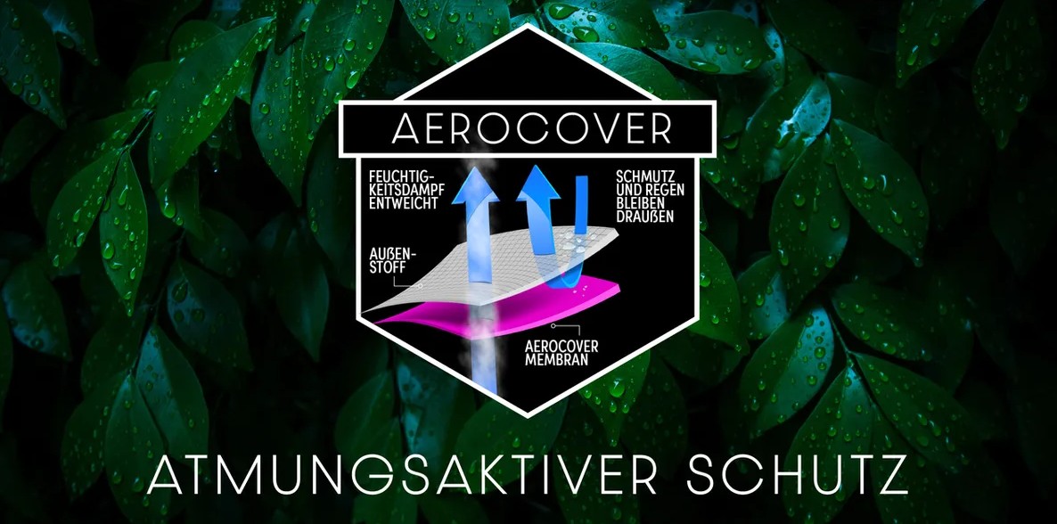 Platinum AeroCover Schutzhülle Lounge L-Form, rechts, LxLxBxH 2700 x 2100 x 850 x 650/900 mm