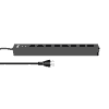 Steffen Steckdosenleiste ALU MODULAR PDU, 8 x T23, 16 A, IP20, 3 m Kabel, diverse Farben