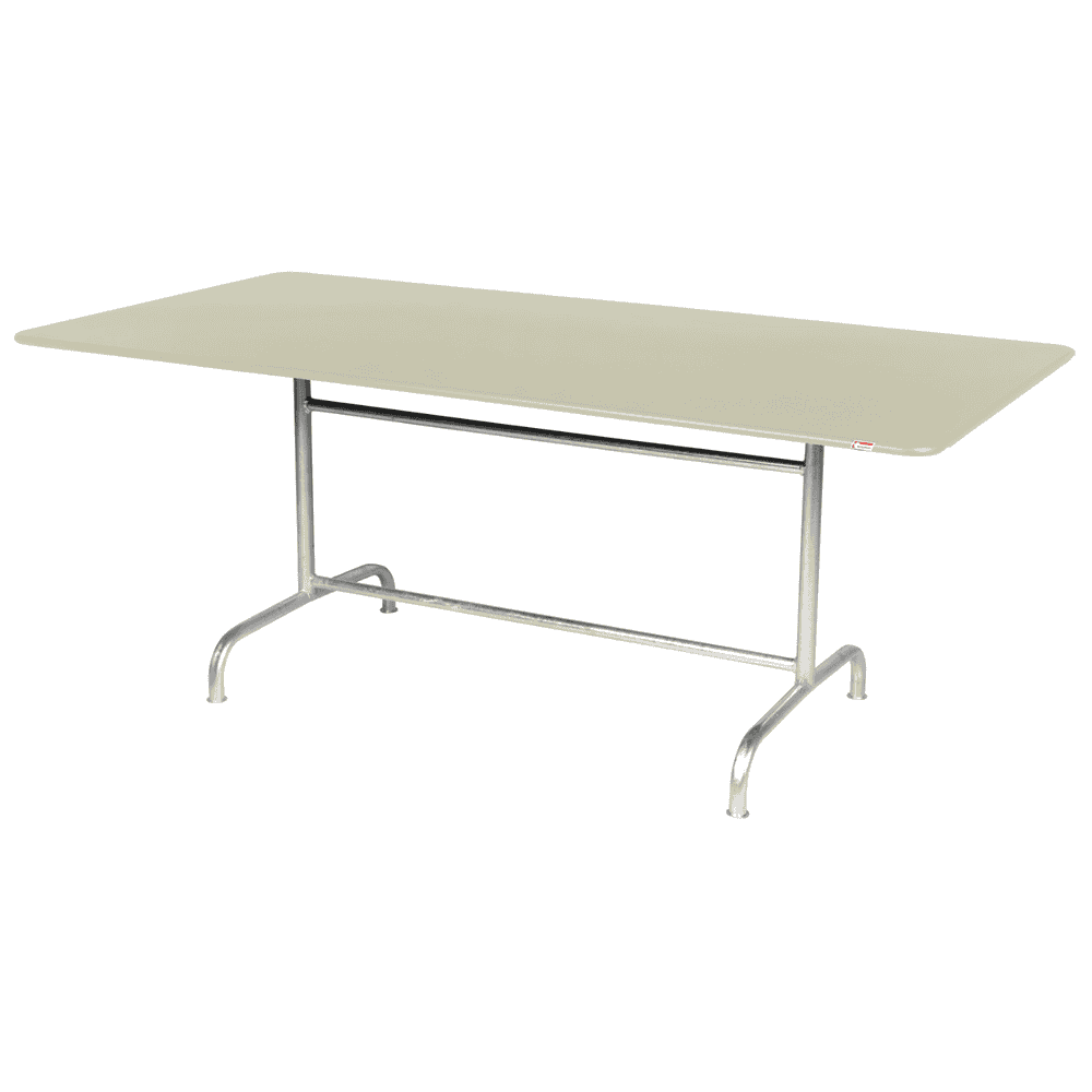 Schaffner Table métallique Rigi avec plateau en acier rabattable, en divers modèles
