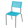 Schaffner Chaise de jardin LAMELLO sans accoudoirs, revêtement par poudre, disponible en plusieurs couleurs