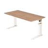 Table de bureau Glarus, réglable en hauteur mécaniquement, en divers modèles