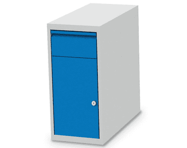 Bedrunka+Hirth Unterhängeschrank mit 1 Schublade und 1 Flügeltür, BxTxH 300 x 600 x 600 mm