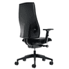 Chaise de bureau Interstuhl avec accoudoirs, mécanisme synchrone, noire, réglable en hauteur