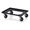 Transportroller antistatisch zu Euro-Stapelbehälter, 620 x 420 x 135 mm