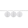 Steffen GardenLine LED Lampion-Lichterkette warmweiss, 5.5 m, 10 x 0.06 W, 2700K, IP55