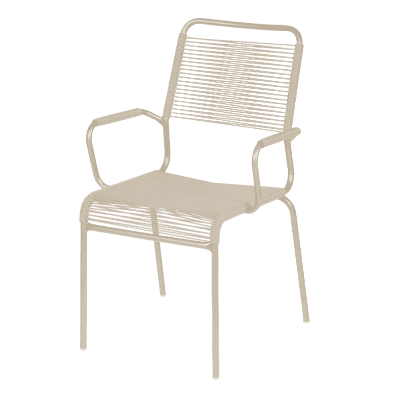 Schaffner RIGI Chaise de jardin spaghetti, galvanisée et revêtue par poudre, en diverses exécutions