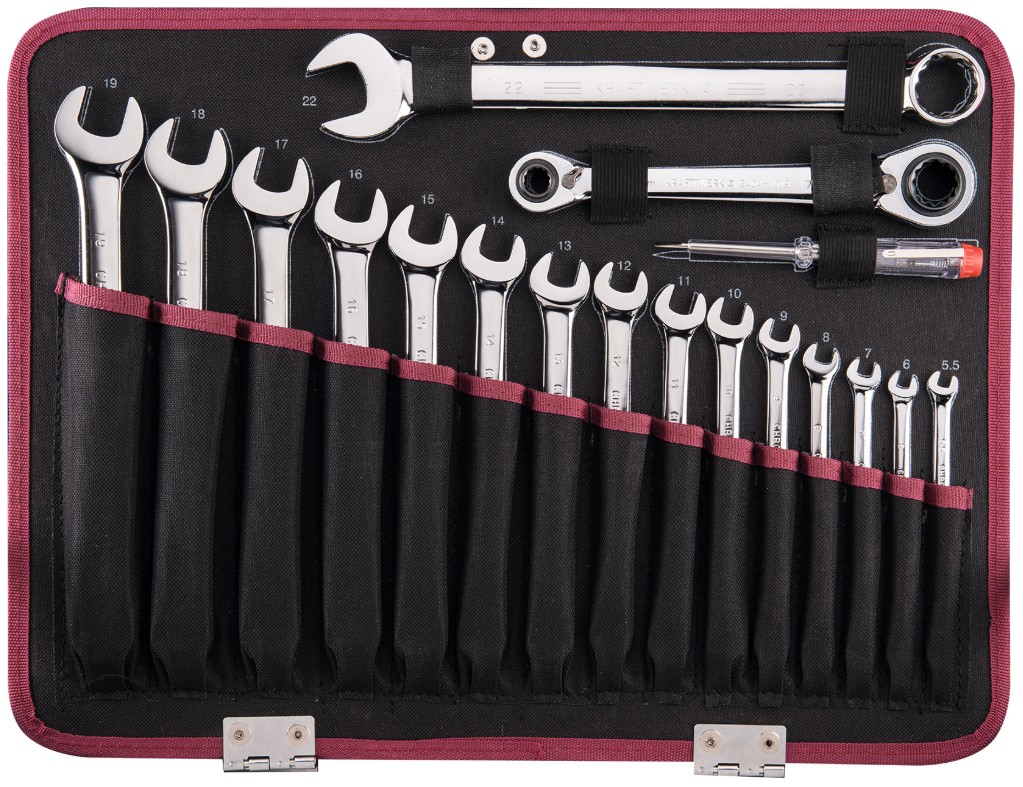 KRAFTWERK PRO LINE Werkzeugkoffer P300, ABS, 1/4" + 3/8", inkl. Werkzeug, 186-teilig