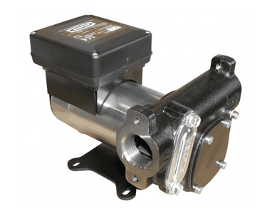 Pompe électrique Cematic 56, 12 V, 300 W, débit max. 56 l / min, pression de sortie max. 1,5 bar, filetage femelle 1'' des deux côtés, sans câble