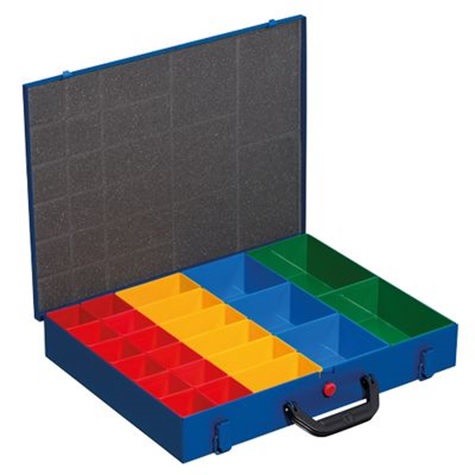Bedrunka+Hirth Flex-Box-Metall - 23 Einsätze, 440 x 370 x 70 mm