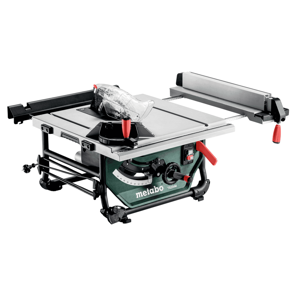 Metabo Tischkreissäge TS 254 M, 1500 Watt in zwei Ausführungen