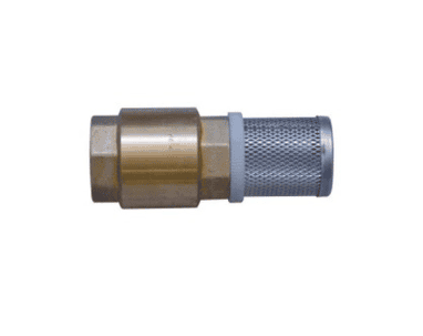 Clapet/Crépine avec clapet, avec filtre, laiton, 1" FF
