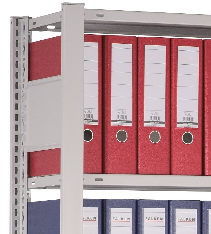 Schulte Büroregal Stecksystem MULTIplus150, beidseitig nutzbar