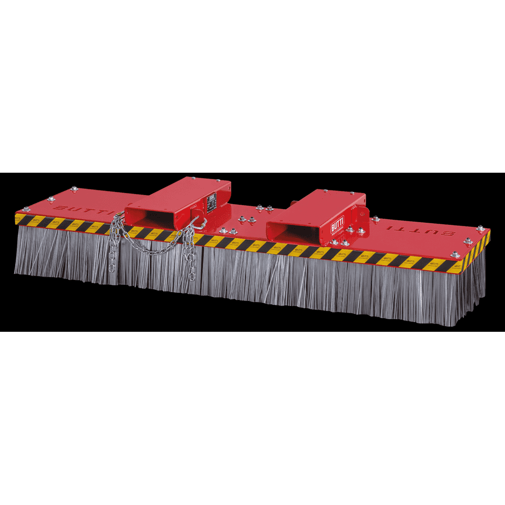 Stapler-Kehrbesen Universal STEEL BROOM, RAL 3000, in diversen Ausführungen