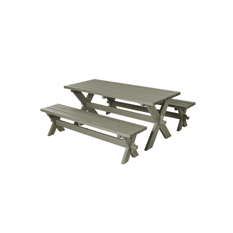 Nostalgie Plankengarnitur diverse Farben, 1770 x 1810 x 720 mm