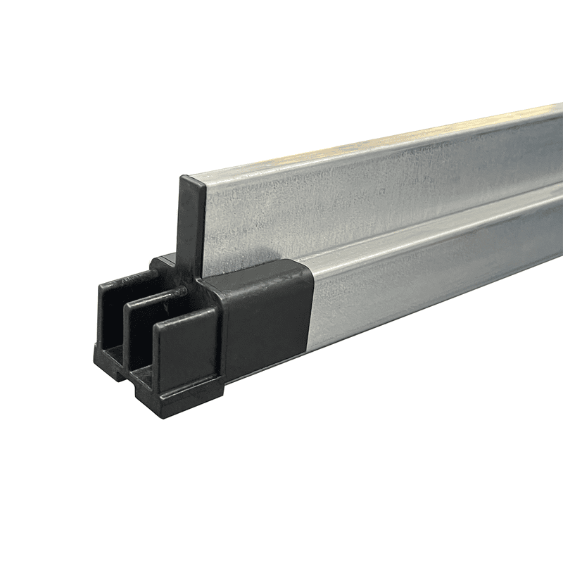 Schulte rail de guidage pour rayonnage d'attente, 1300 mm