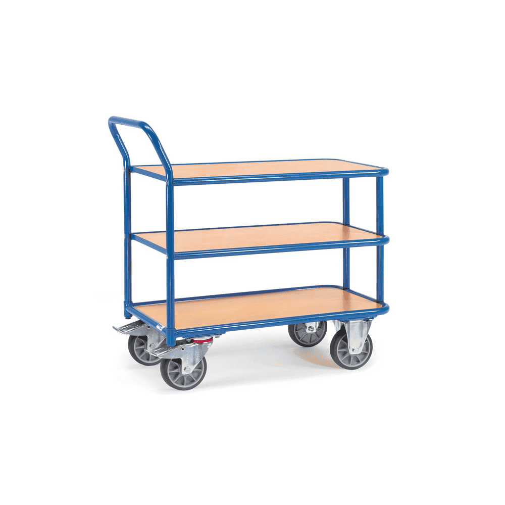 Tischwagen mit 2 oder 3 Ladeflächen