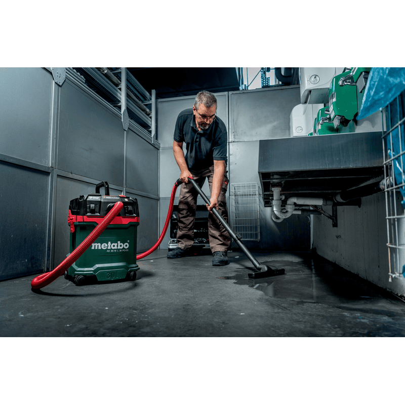 Metabo Akku-Sauger AS 36-18 L 30 PC-CC, 18 V mit manueller Filterabreinigung und CordlessControl