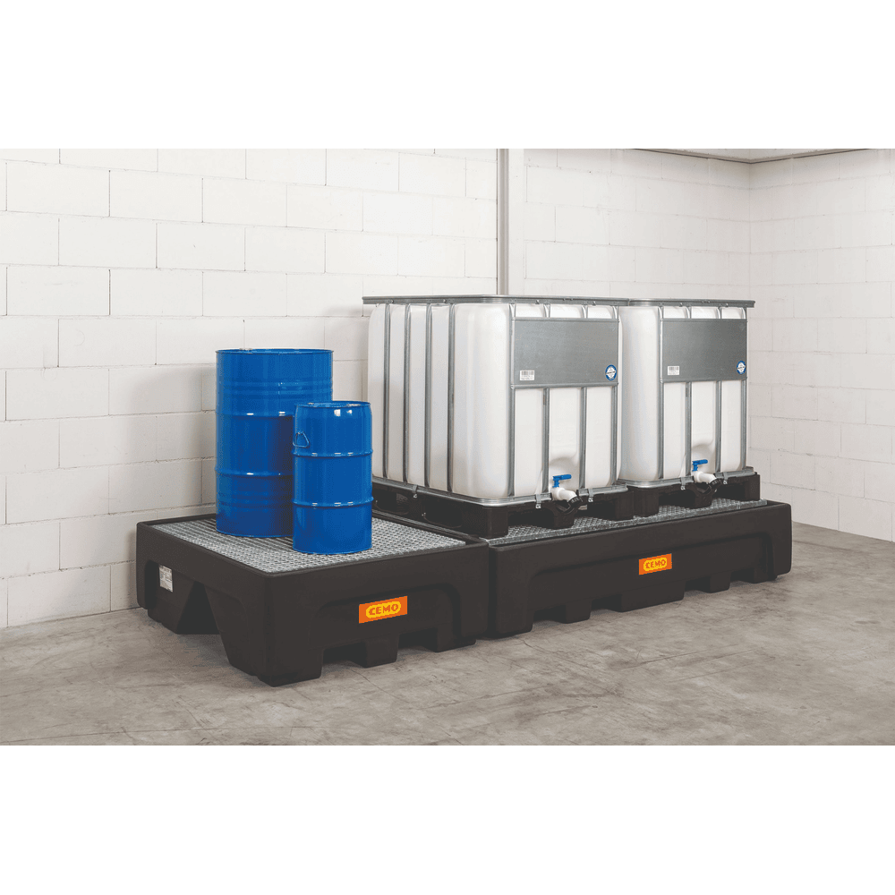 Bac d'extension IBC 500/1-PE pour bac de vidange IBC, différentes versions