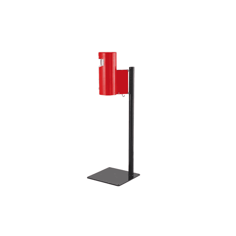 Batterie-Ständer / Sammelbehälter aus Stahl