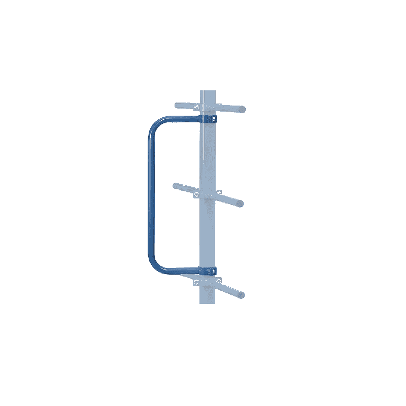 Poignée de poussée pour chariot cantilever