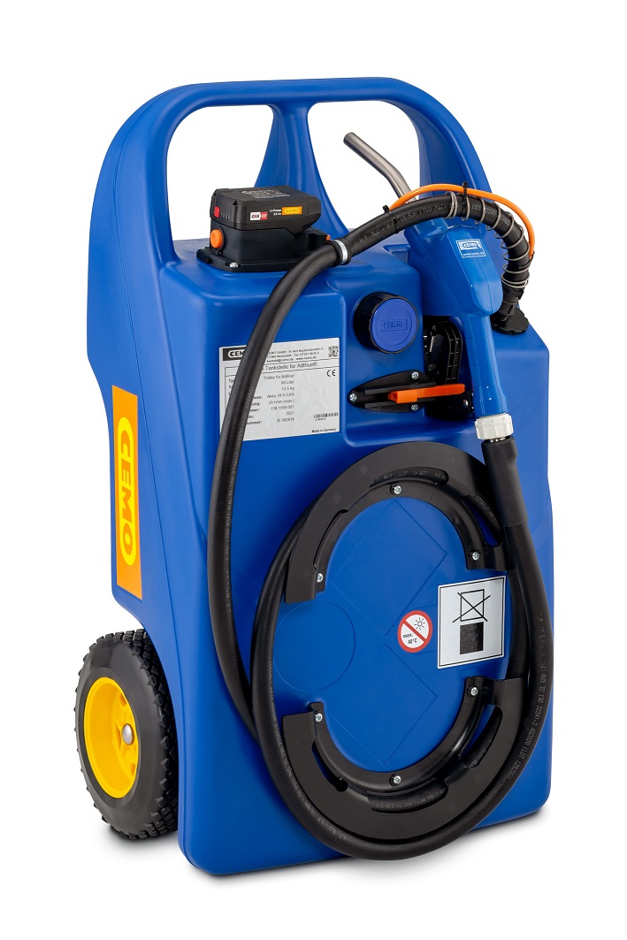 Trolley AdBlue® 60 Liter mit CAS-Akkusystem