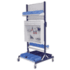 Bedrunka+Hirth Workraster-Mobil Doppelseitig mit Multi-Rolladenschrank, BxTxH 1000 x 960 x 2198 mm