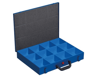 Bedrunka+Hirth Flex-Box-Metall - 12 Einsätze, 440 x 370 x 70 mm