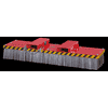 Stapler-Kehrbesen Universal STEEL BROOM, RAL 3000, in diversen Ausführungen