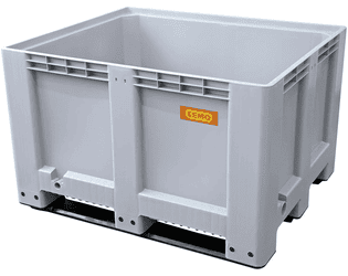 CEMO Logistikbox aus HDPE für Lagerung und Transport, verschiedene Grössen